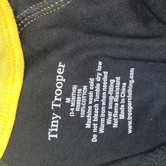 Tiny Trooper US Army Infant Bodysuit - Picture 3 of 3